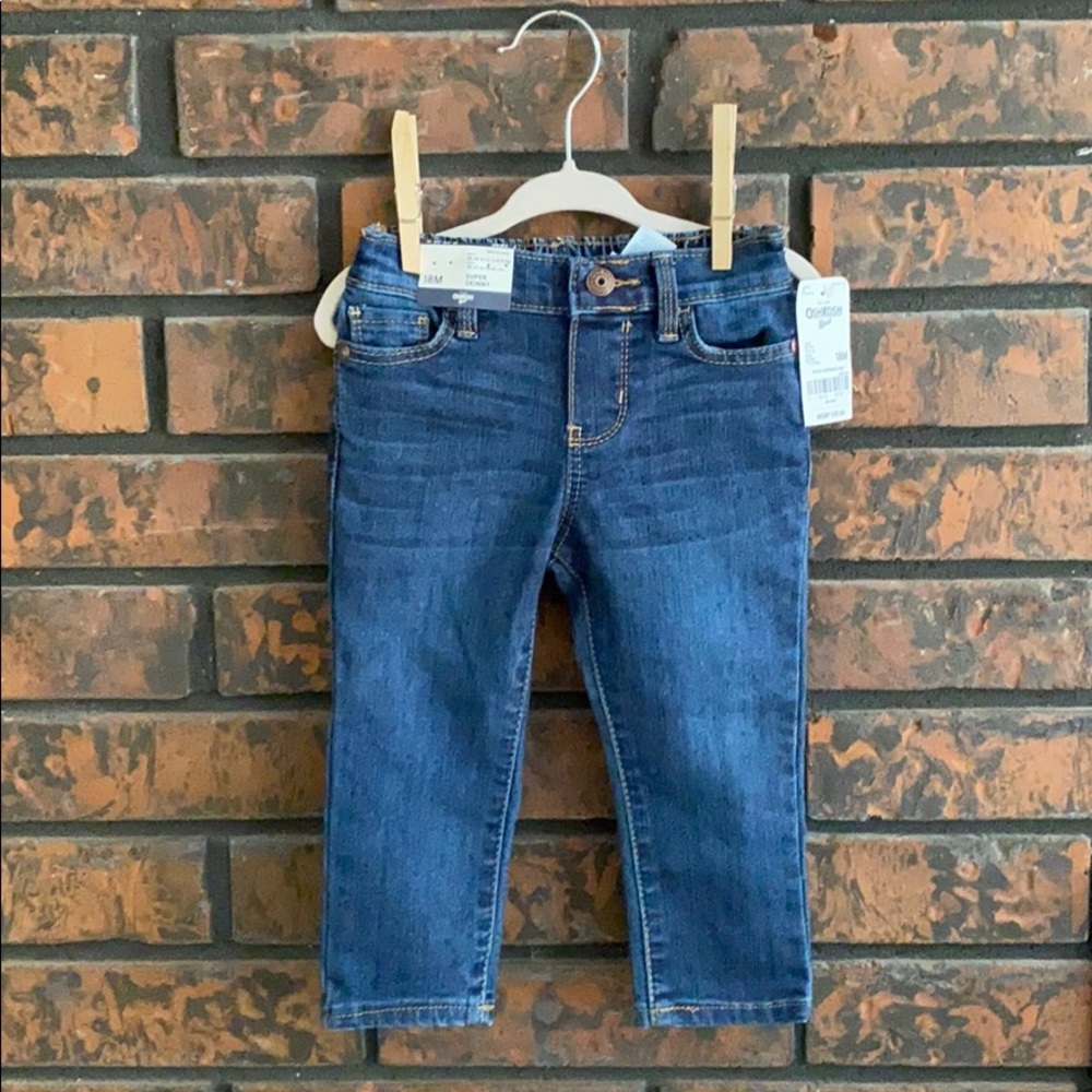 Osh Kosh Baby Girls Super Skinny Jeans.